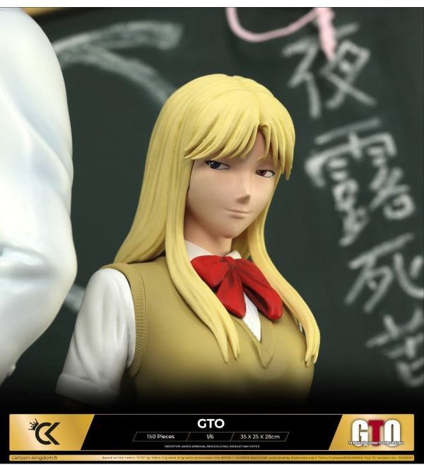 【預購】正版授權 Cartoon Kingdom（CK） 麻辣教師 GTO 鬼冢英吉 1/6雕像-CASEZONE