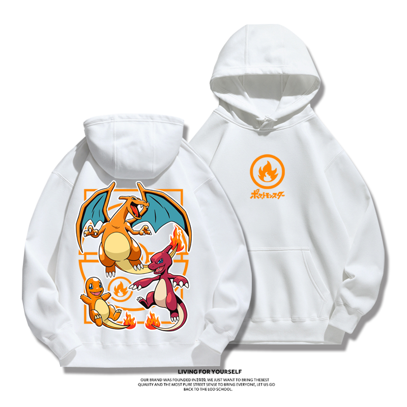 寶可夢新款 親子情侶男女款連帽衛衣-CASEZONE