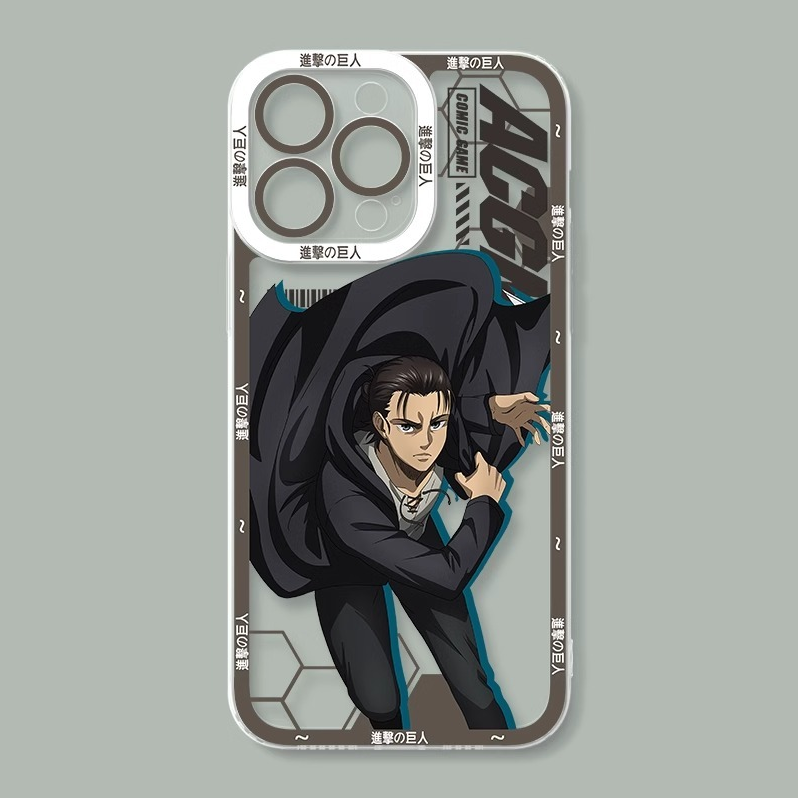 進擊的巨人透明防摔軟殼-CASEZONE