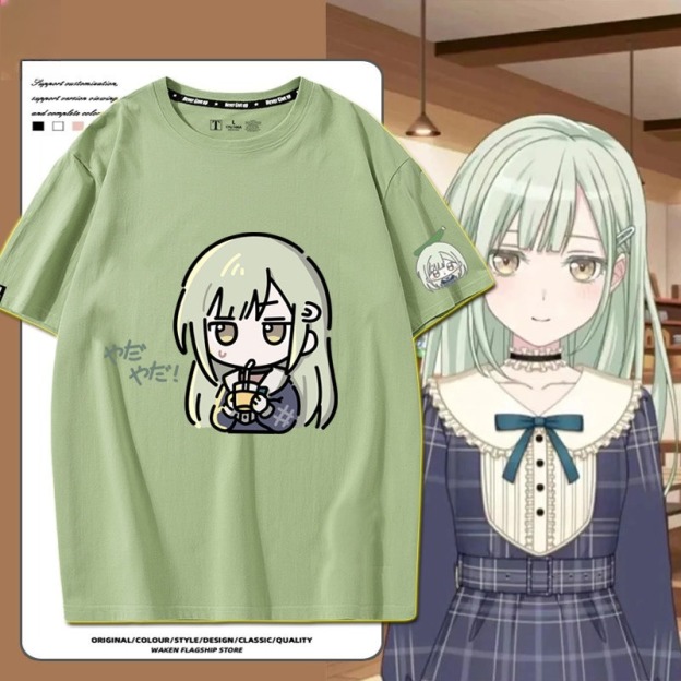 BanG Dream! Ave Mujica 印花短袖T恤