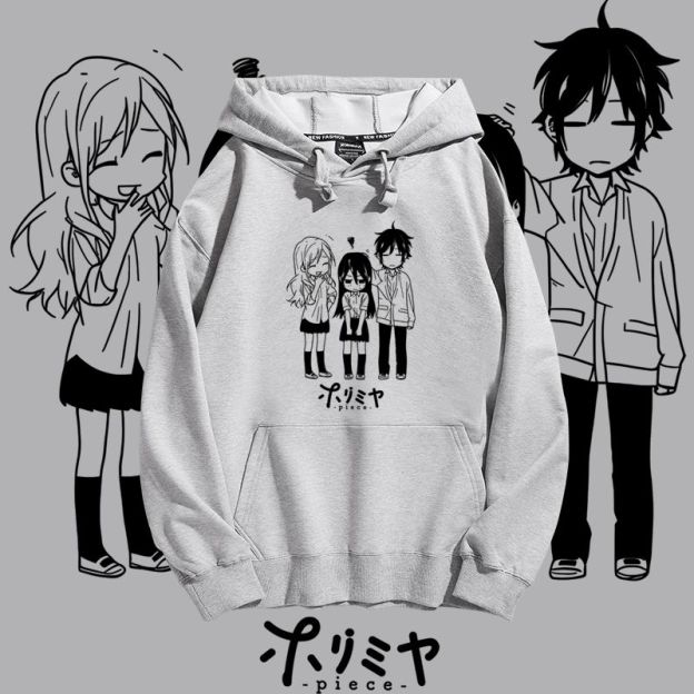 堀與宮村新款 親子情侶男女款連帽衛衣