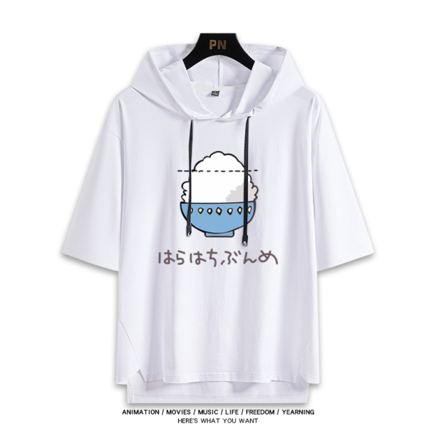 賽馬娘新款 親子情侶男女款連帽短袖T恤