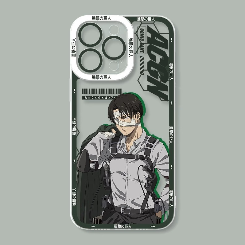 進擊的巨人透明防摔軟殼-CASEZONE