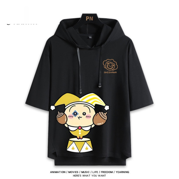 Chiikawa 忘本 連帽短袖T恤