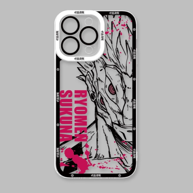 咒術迴戰透明防摔軟殼-CASEZONE