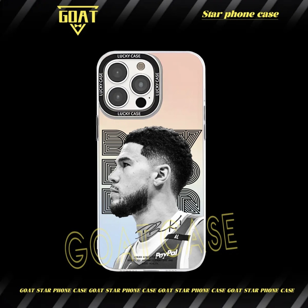 球星肖像｜極光鐳射球星手機殼-CASEZONE