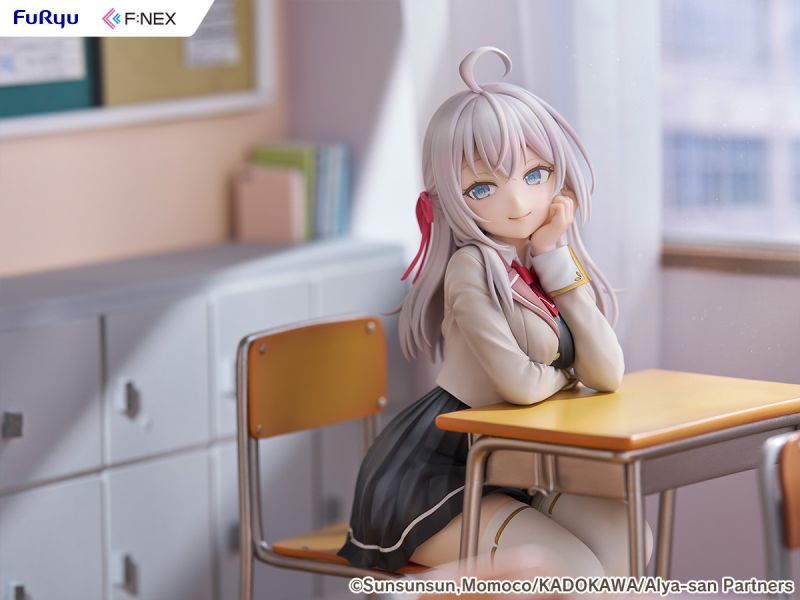 【預購】正版授權 F:NEX 不時用俄語小聲說真心話的鄰桌艾莉同學 艾莉