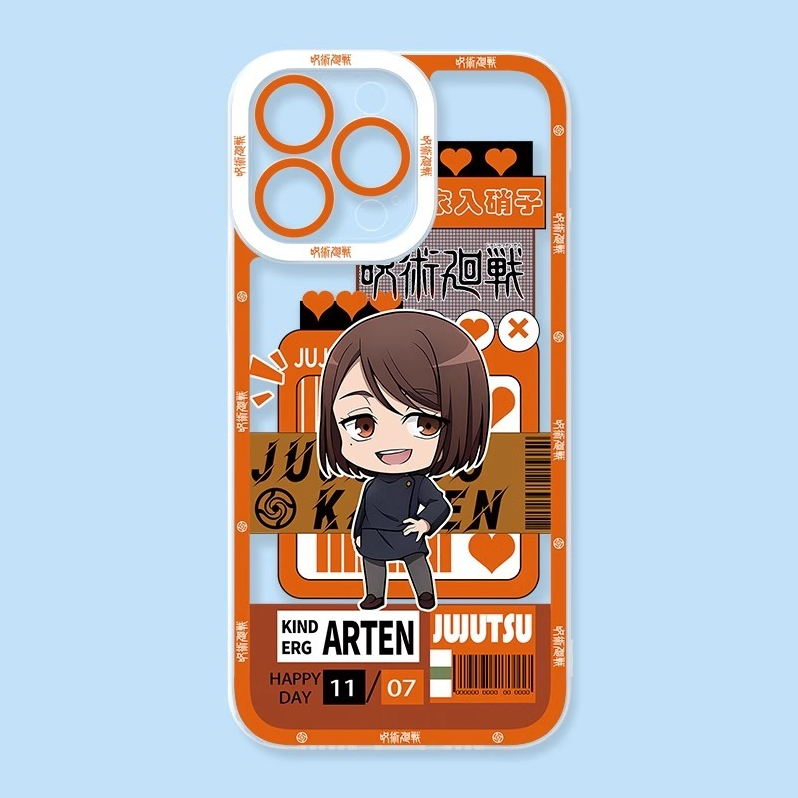 咒術迴戰透明防摔軟殼-CASEZONE