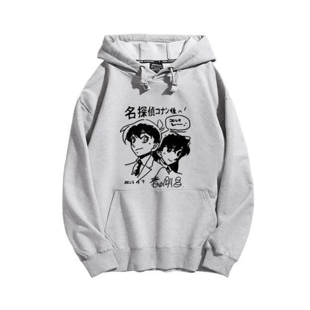 名偵探柯南新款 親子情侶男女款連帽衛衣-CASEZONE