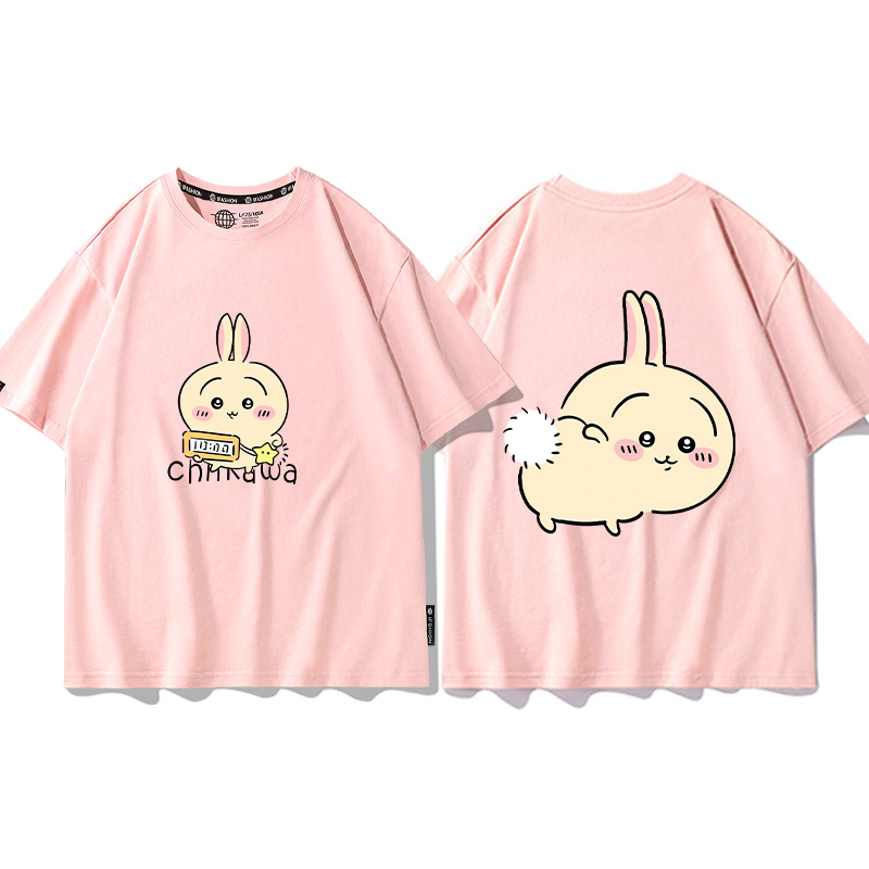 Chiikawa 2024親子情侶男女同款 T恤-CASEZONE