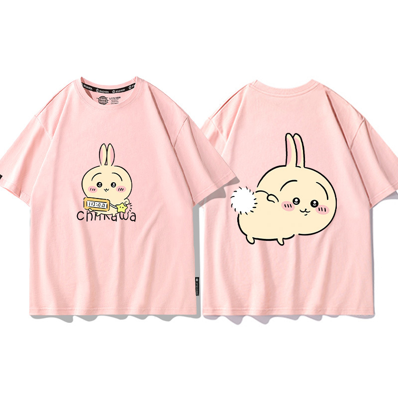 Chiikawa 2024親子情侶男女同款 T恤-CASEZONE