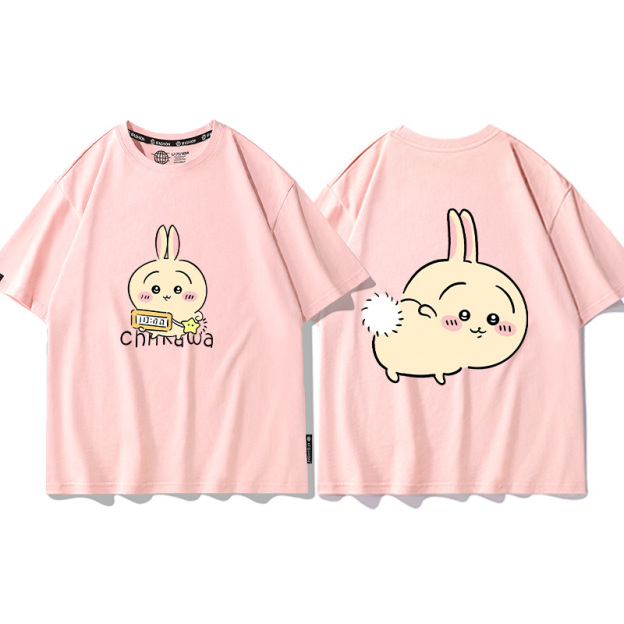 Chiikawa 2024親子情侶男女同款 T恤-CASEZONE