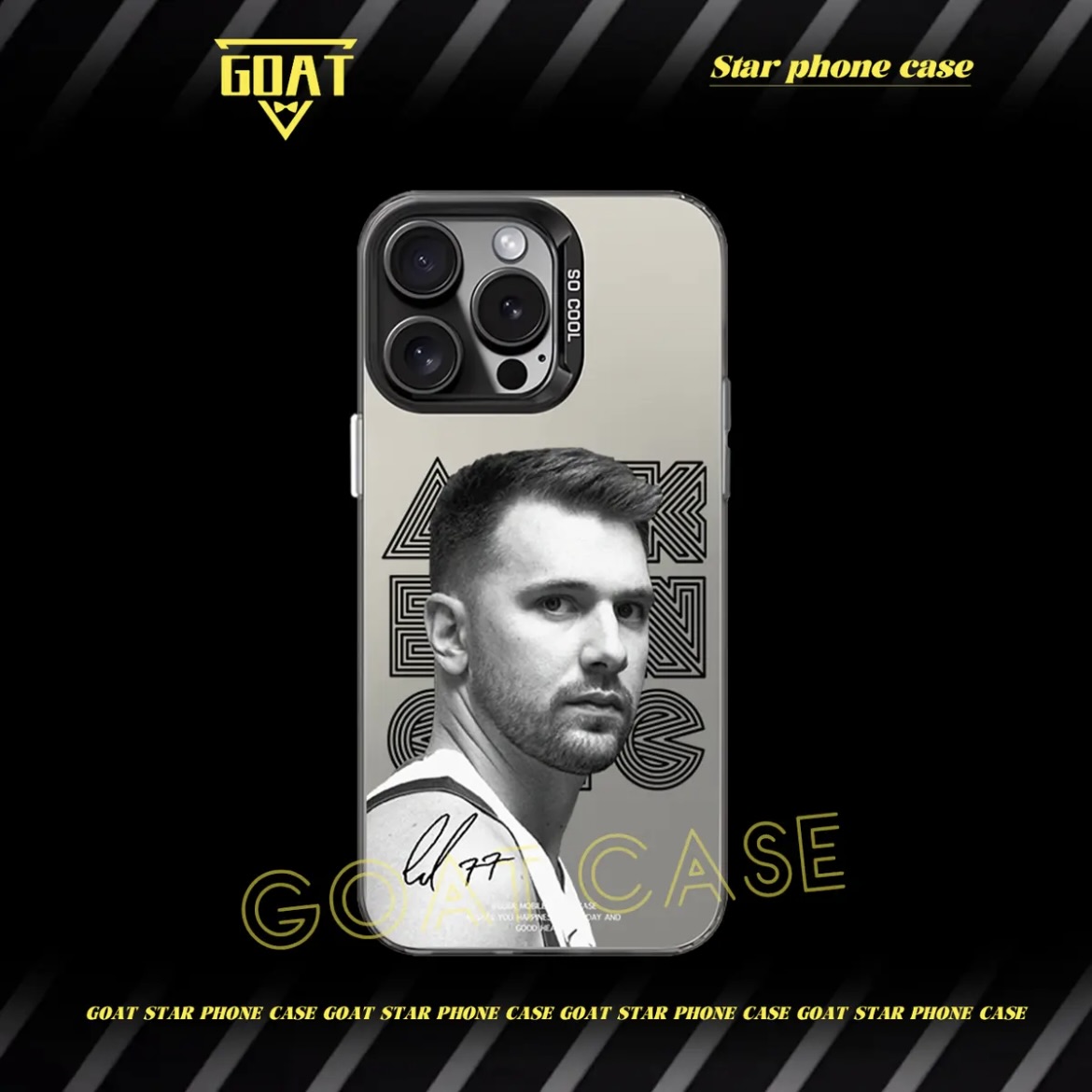 球星頭像｜彩銀球星手機殼-CASEZONE