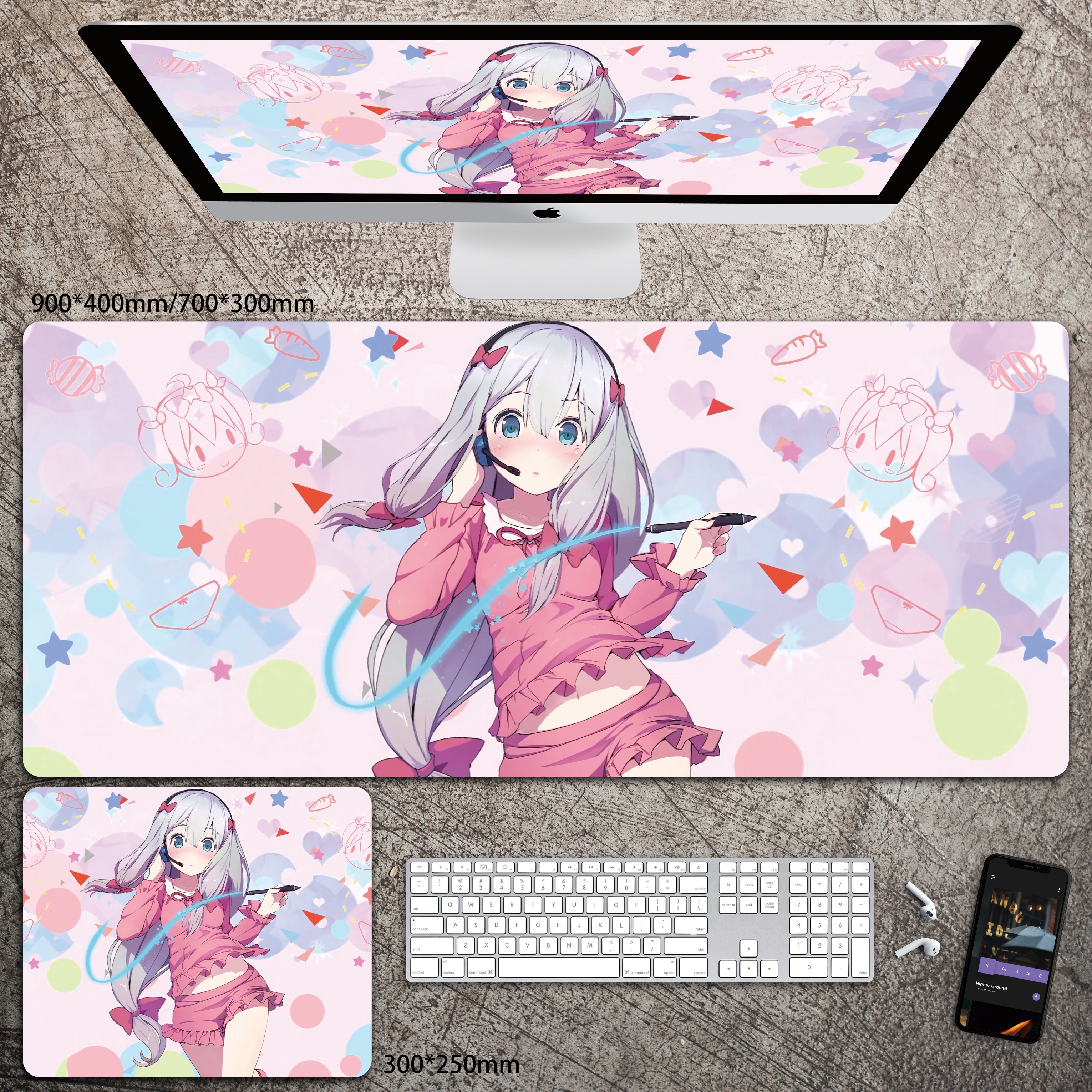 動漫系列 主題桌墊 布質滑鼠墊-CASEZONE