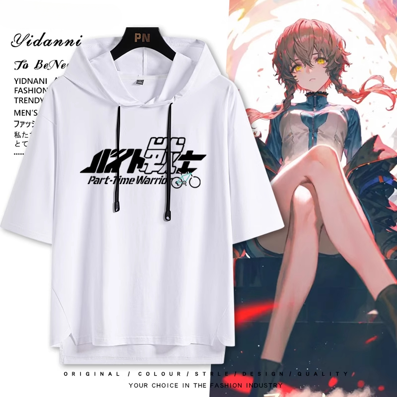 命運石之門 連帽短袖T恤