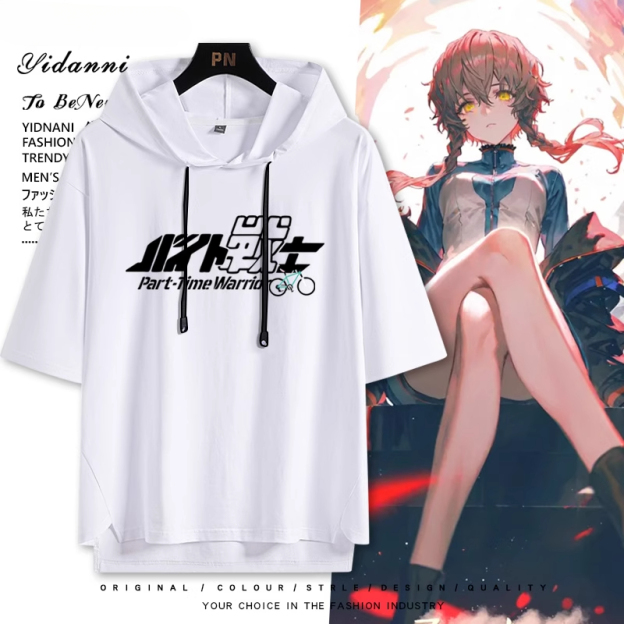 命運石之門 連帽短袖T恤