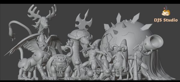 【預購】獨角獸 十二帝魔系列 蠻牛獸-CASEZONE