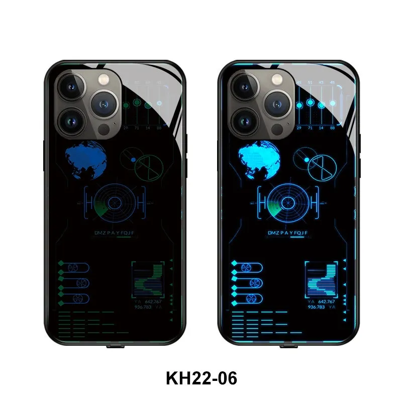 賽博朋克來電閃智能發光手機殼-CASEZONE