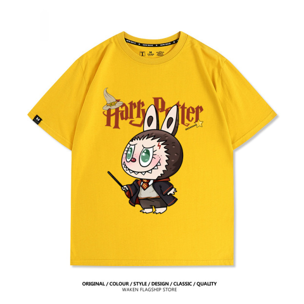 LabubuX哈利波特 印花短袖T恤-CASEZONE