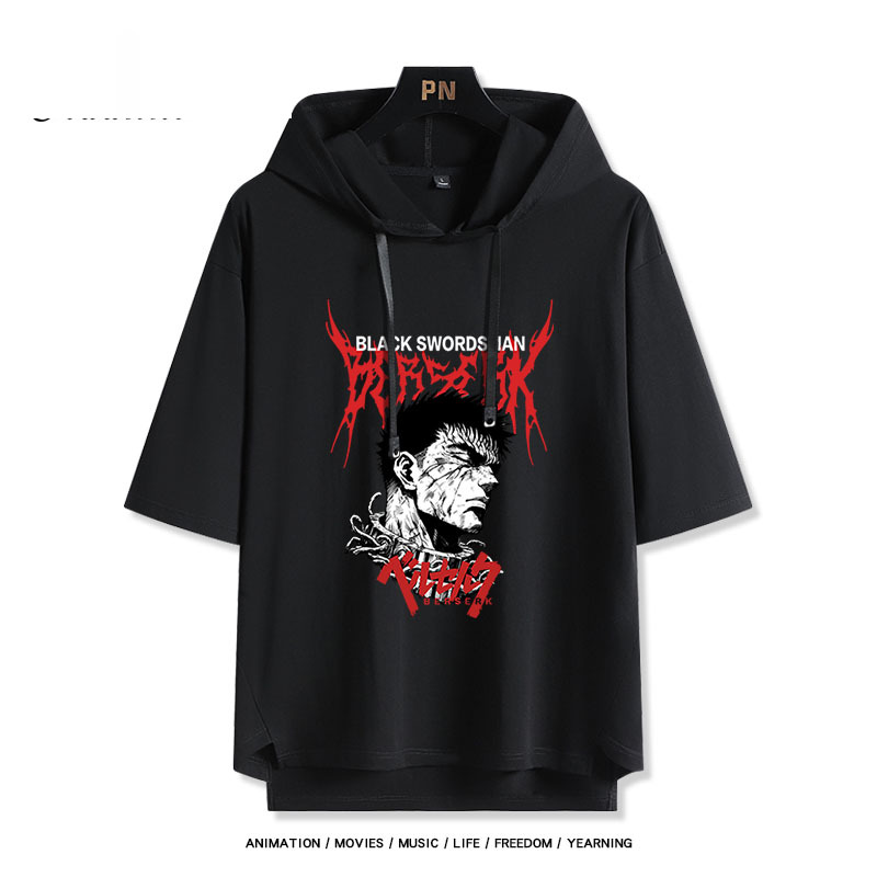 劍風傳奇 格斯 連帽短袖T恤