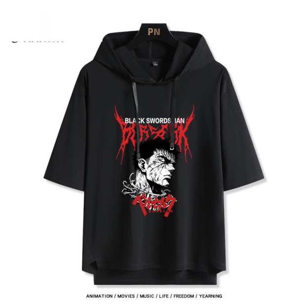 劍風傳奇 格斯 連帽短袖T恤