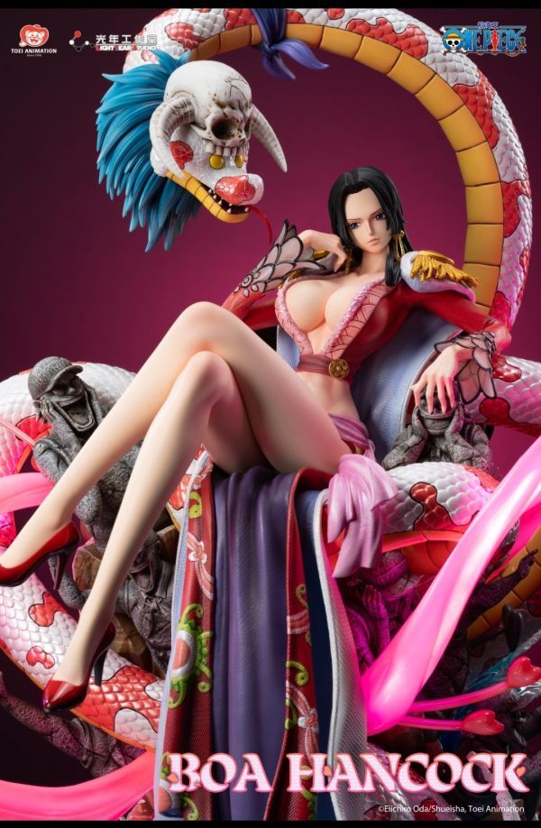 【預購】正版授權 光年×東映動畫《航海王》收藏級雕像 女帝·Boa Hancock
