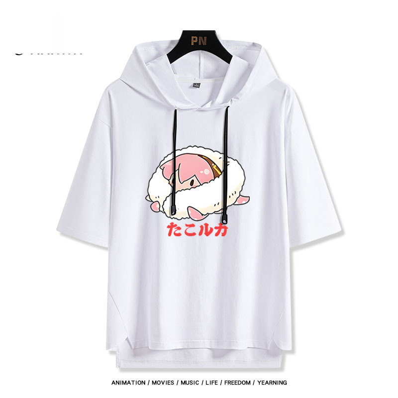 巡音流歌 連帽短袖T恤-CASEZONE