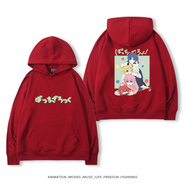 孤獨搖滾新款 親子情侶男女款連帽衛衣-CASEZONE