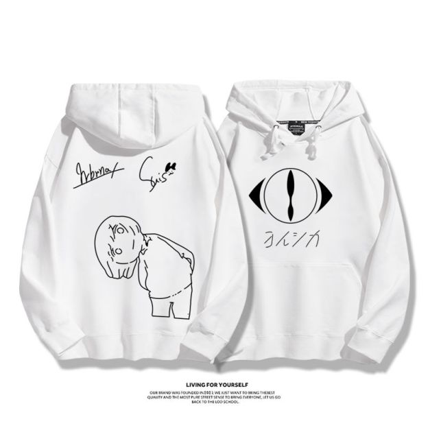 夜鹿yorushika新款 親子情侶男女款連帽衛衣-ZUIHANG SHOP