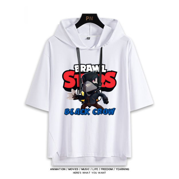 荒野亂鬥 連帽短袖T恤