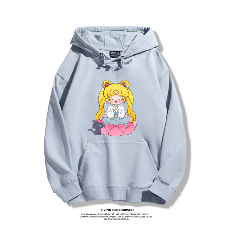 美少女戰士新款 親子情侶男女款連帽衛衣-CASEZONE