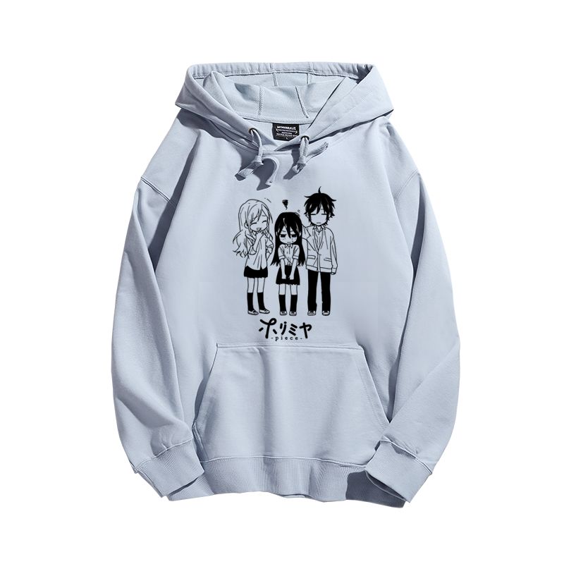 堀與宮村新款 親子情侶男女款連帽衛衣