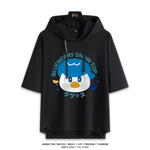 寶可夢新款 親子情侶男女款連帽短袖T恤