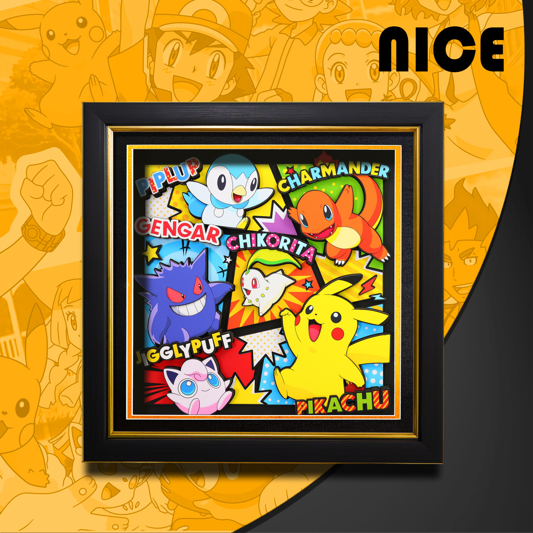 寶可夢 3D立體畫-CASEZONE