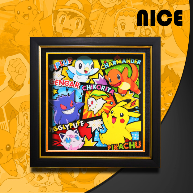 寶可夢 3D立體畫-CASEZONE