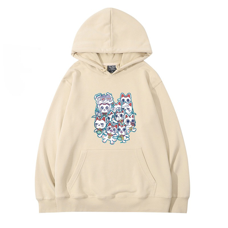 膽大黨新款 親子情侶男女款連帽衛衣-CASEZONE