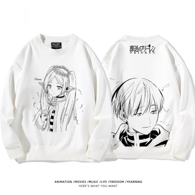 葬送的芙莉蓮 秋冬新款 親子情侶裝圓領長袖