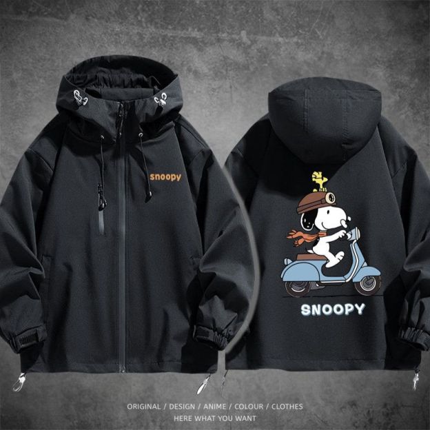史努比 Snoopy 戶外機能防風防水衝鋒衣