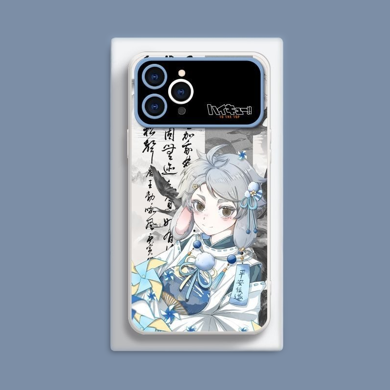 排球少年液態大視窗全包矽膠防摔軟殼-CASEZONE