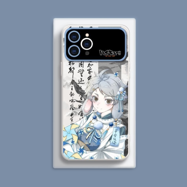 排球少年液態大視窗全包矽膠防摔軟殼-CASEZONE