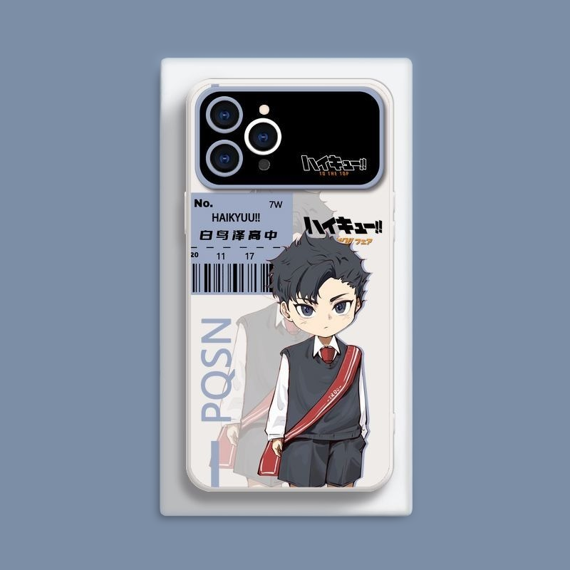 排球少年液態大視窗全包矽膠防摔軟殼-CASEZONE