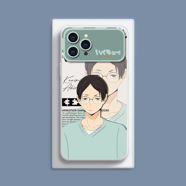 排球少年液態大視窗全包矽膠防摔軟殼-CASEZONE