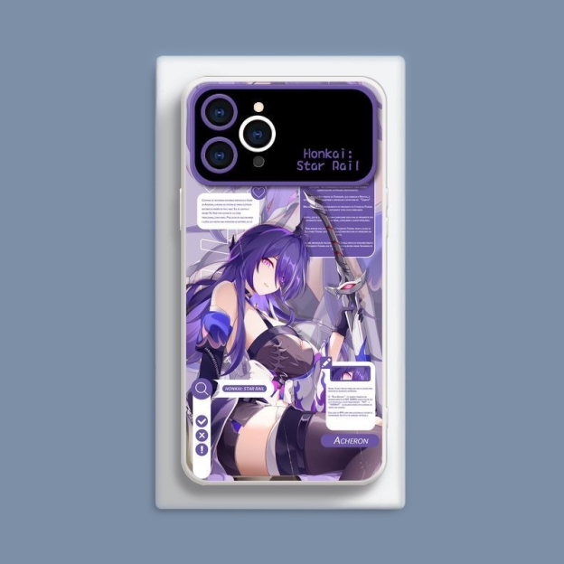 星穹鐵道黃泉液態大視窗全包矽膠防摔軟殼-CASEZONE
