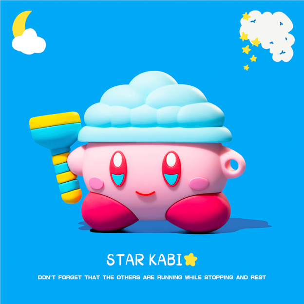 星之卡比AirPods耳機保護殼-CASEZONE