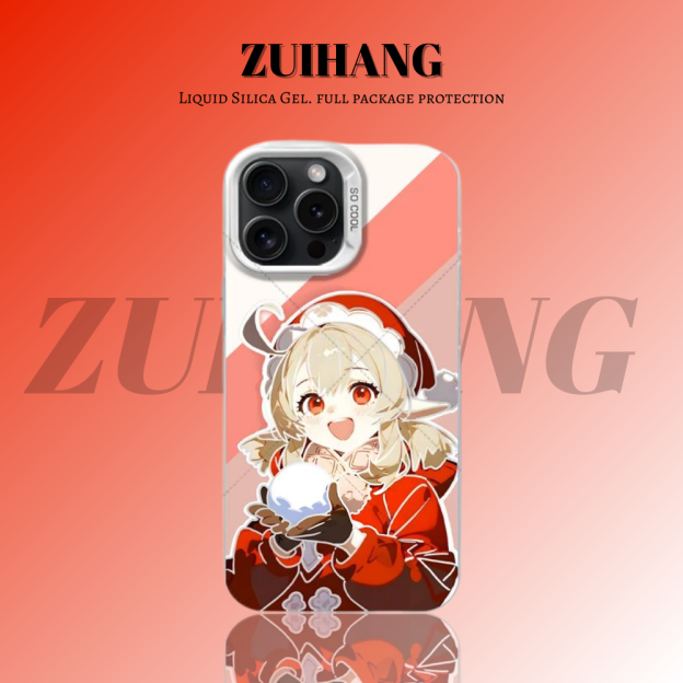 原神彩銀防摔手機殼-CASEZONE