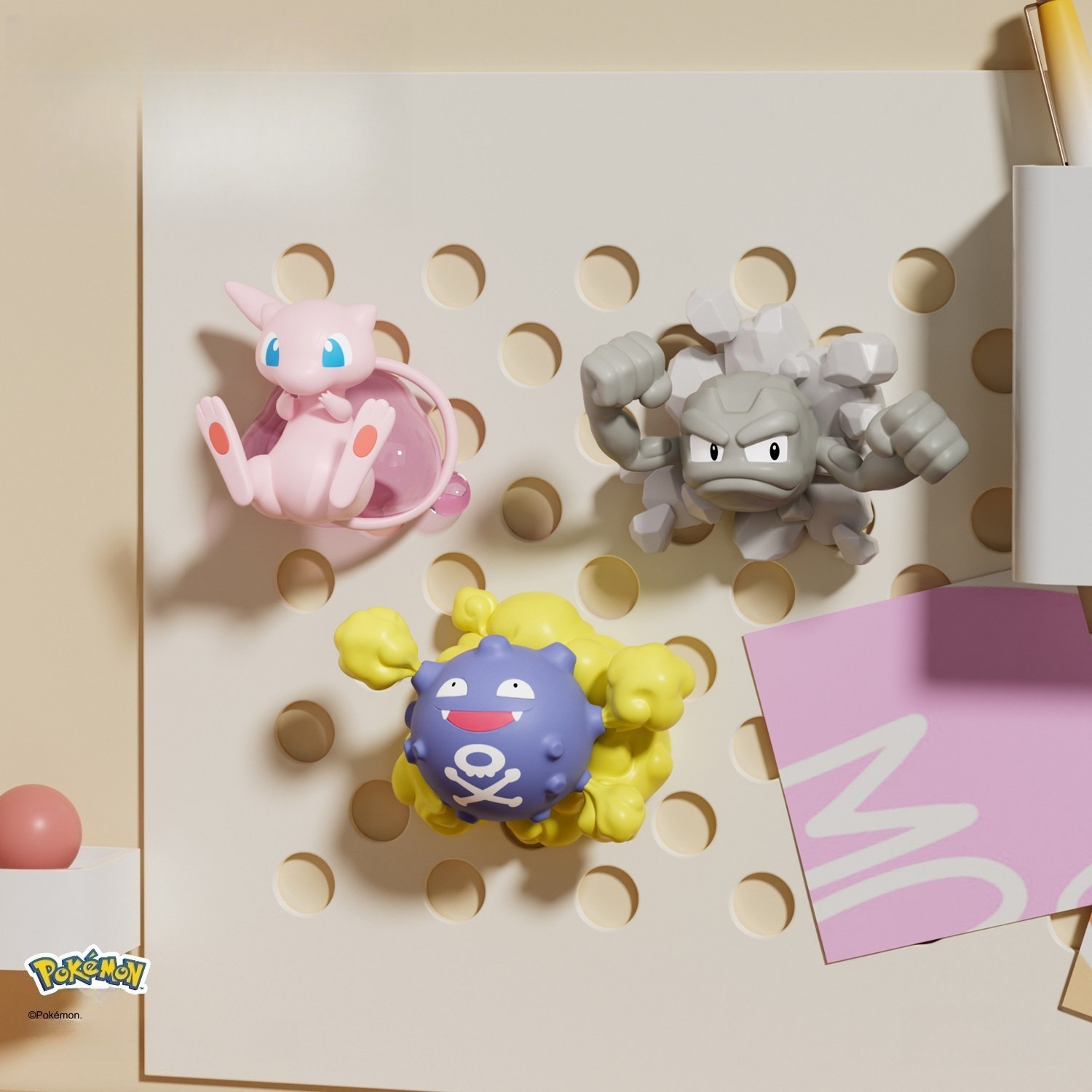 pokemon精靈寶可夢|冰箱貼磁吸3D擺件