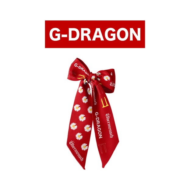 權志龍 GD 原創定製 演唱會概念應援方巾絲巾