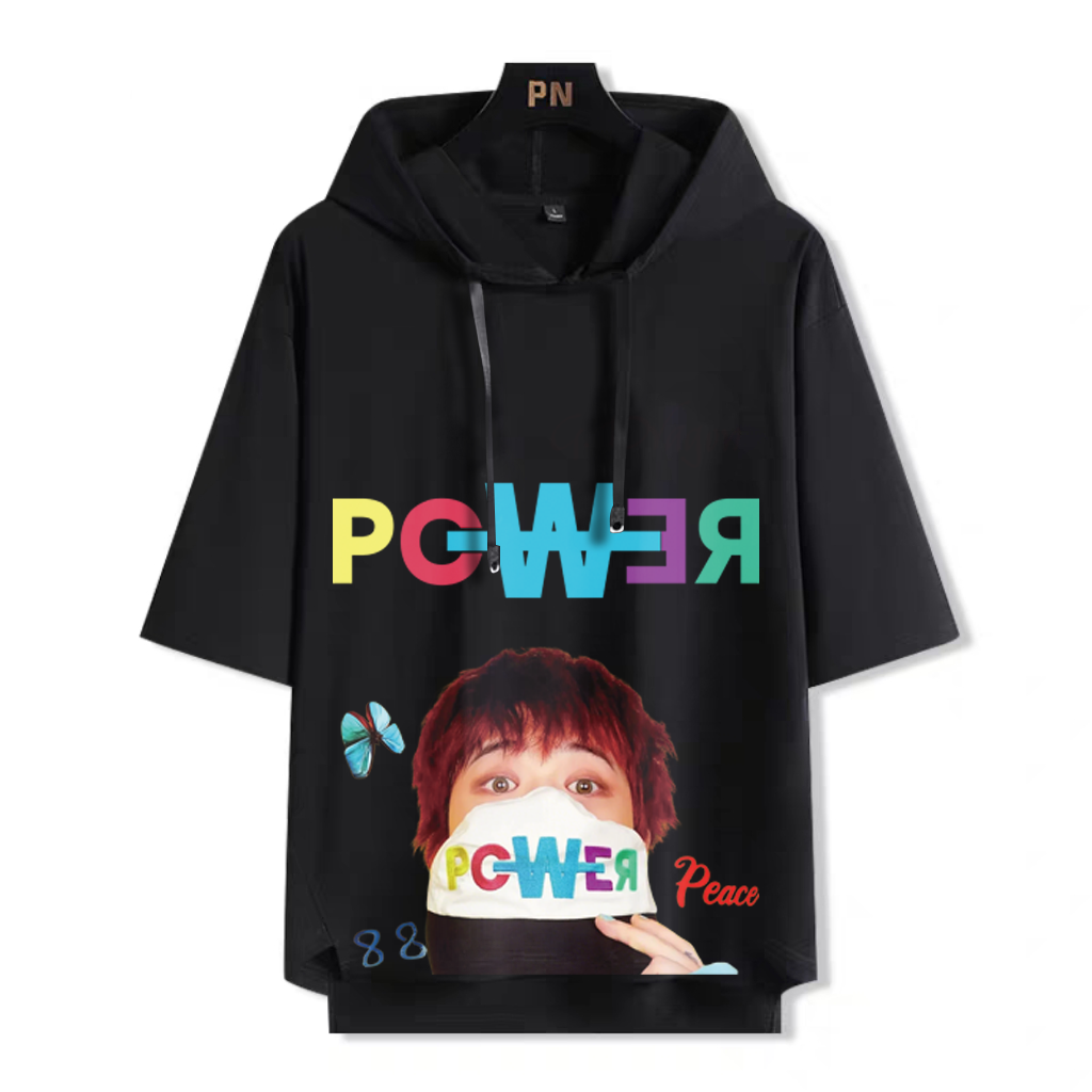 G-DRAGON 權志龍連帽短袖T恤