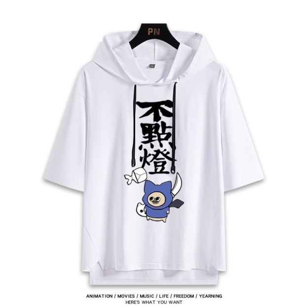 魔物獵人新款 親子情侶男女款連帽短袖T恤