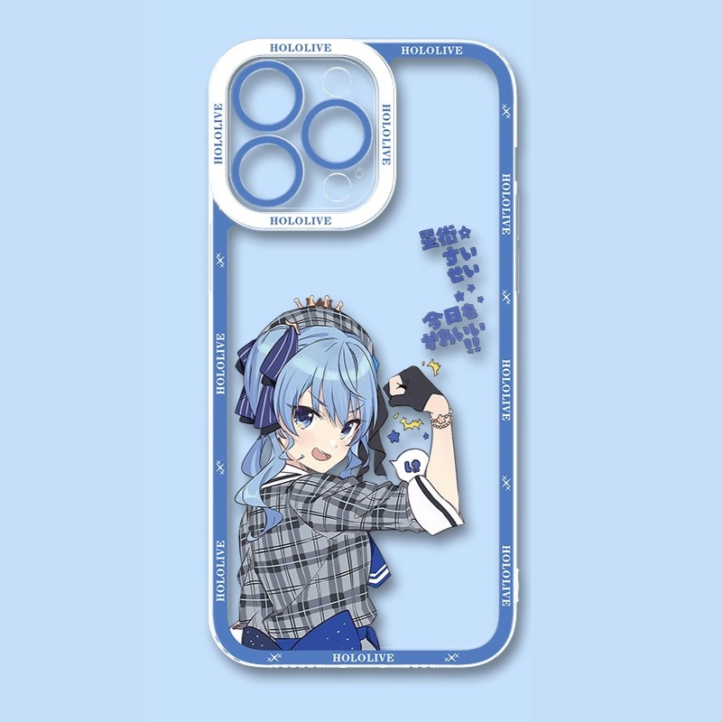 Hololive虛擬主播天使眼透明防摔軟殼